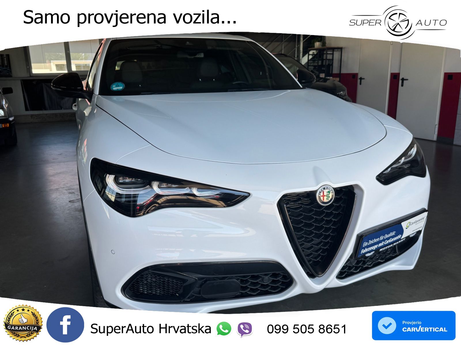Alfa Romeo Stelvio 2.2 MultiJet II (210 KS) Q4 Automatic LED+GR SJED+ACC