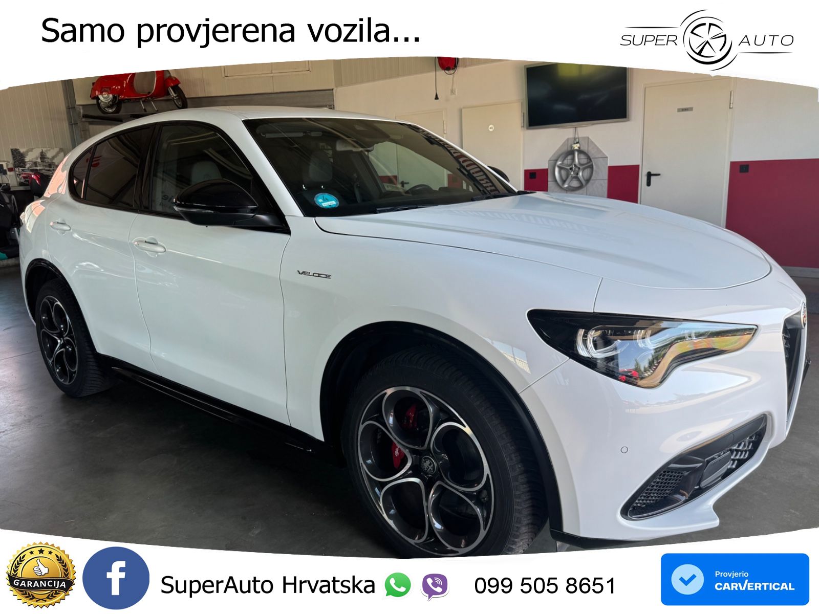 Alfa Romeo Stelvio 2.2 MultiJet II (210 KS) Q4 Automatic LED+GR SJED+ACC