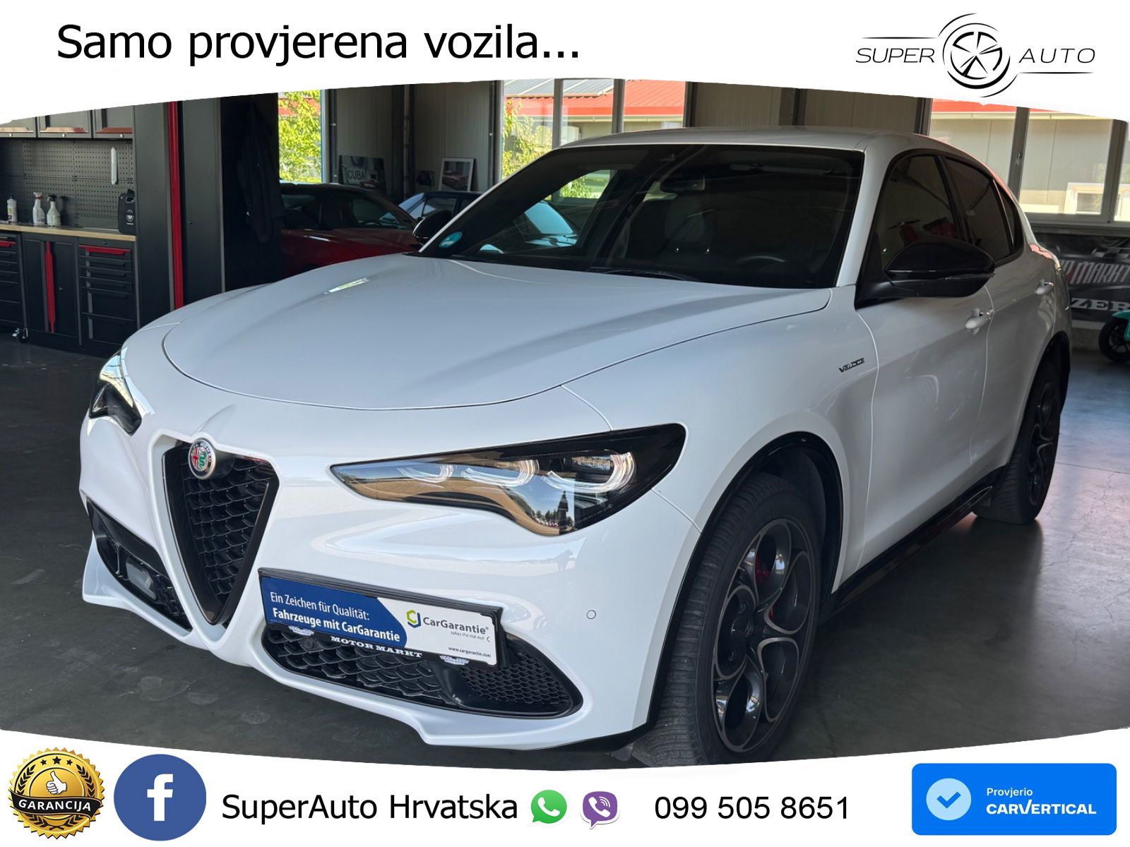 Alfa Romeo Stelvio 2.2 MultiJet II (210 KS) Q4 Automatic LED+GR SJED+ACC