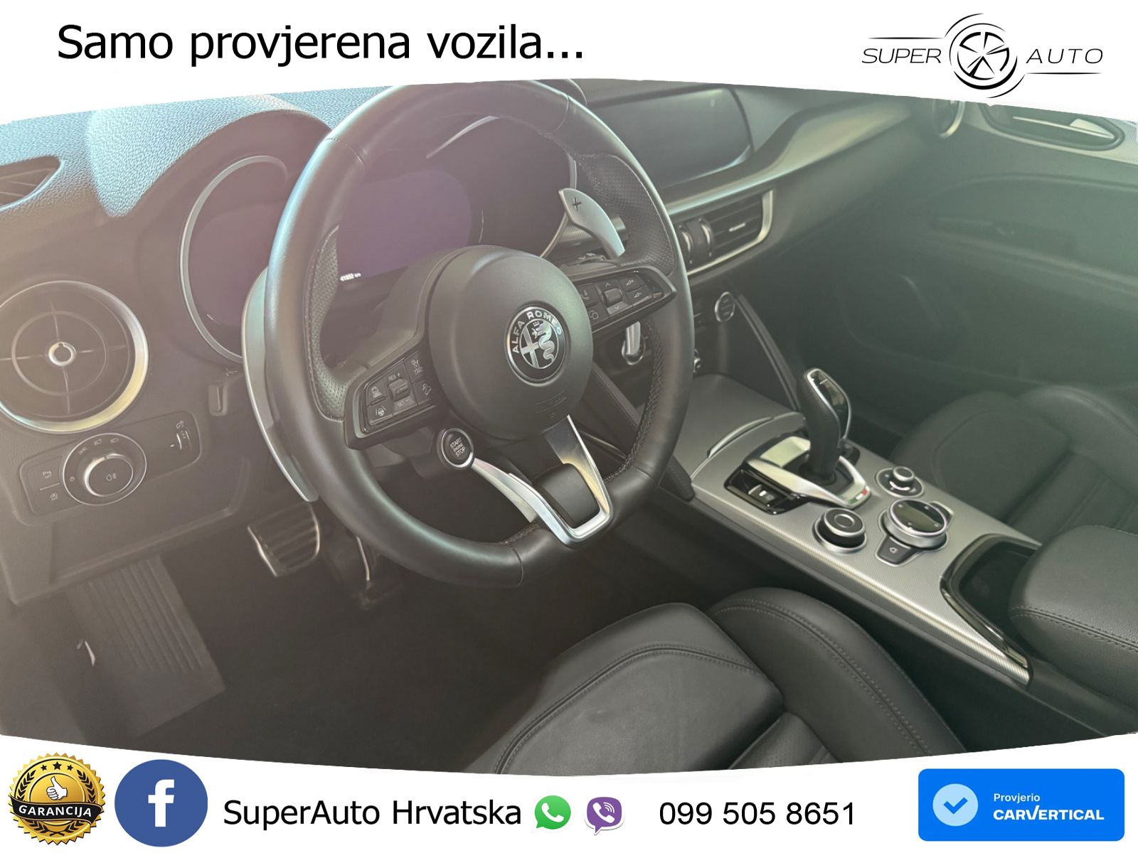 Alfa Romeo Stelvio 2.2 MultiJet II (210 KS) Q4 Automatic LED+GR SJED+ACC