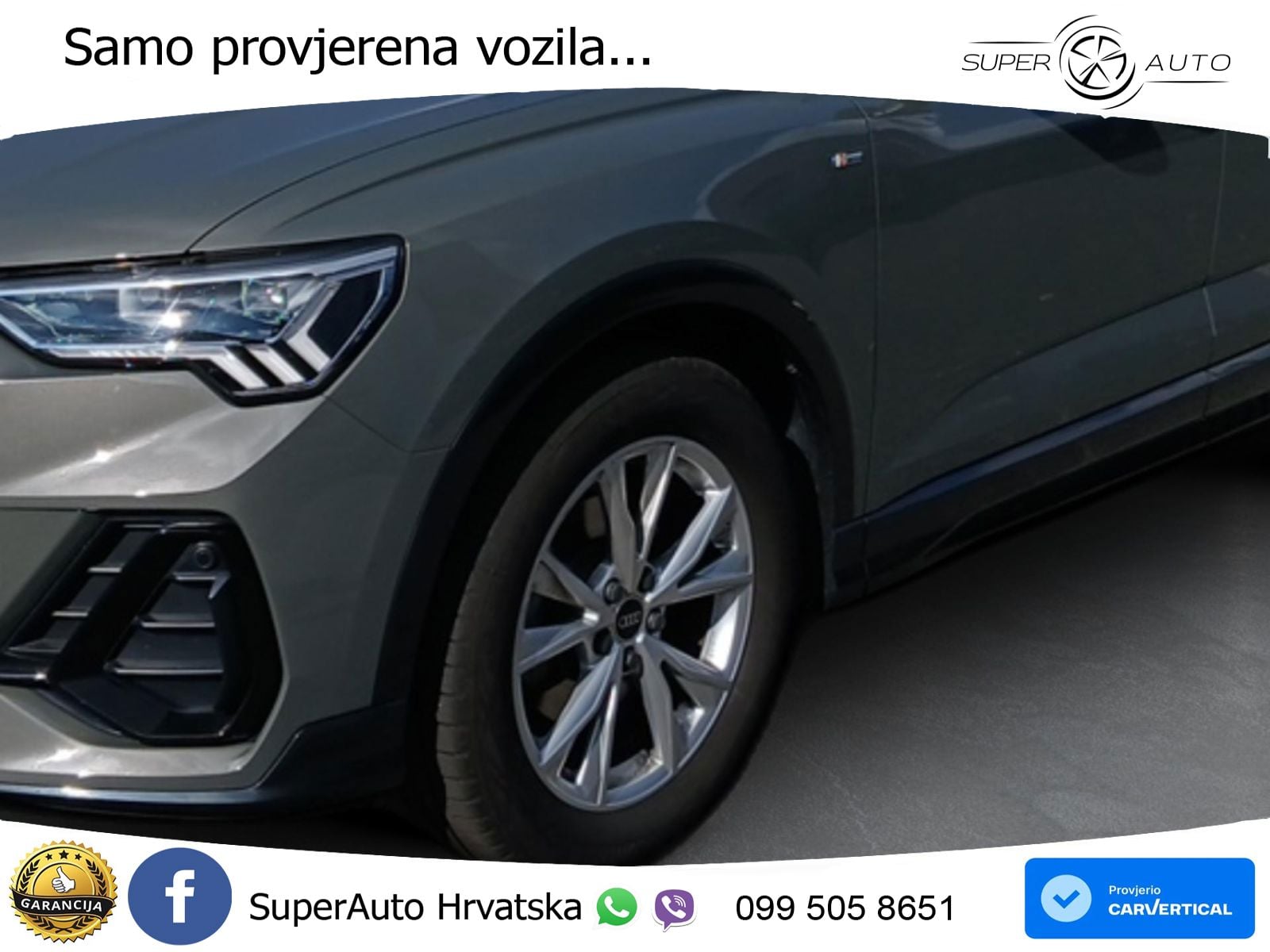 Audi Q3 Sportback 35 TFSI (150 KS) S tronic S line LED+GR SJED+ACC