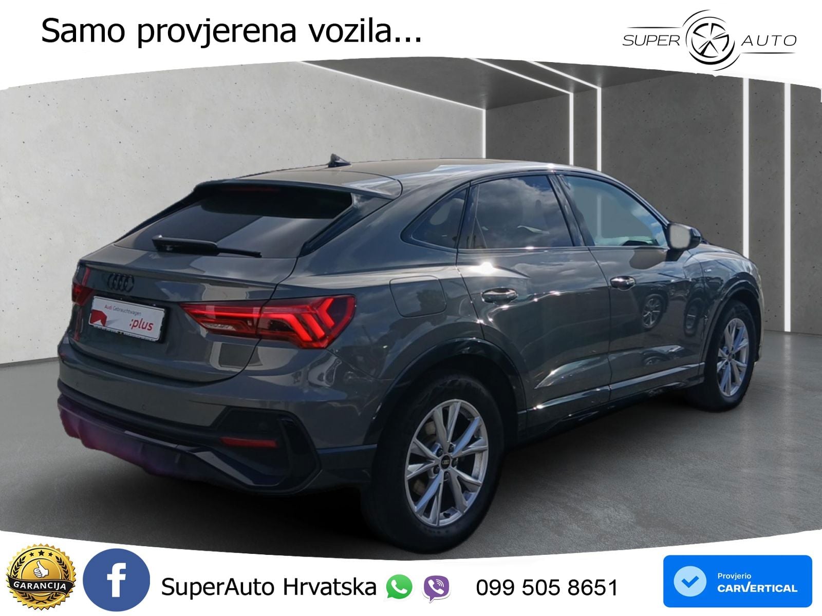 Audi Q3 Sportback 35 TFSI (150 KS) S tronic S line LED+GR SJED+ACC
