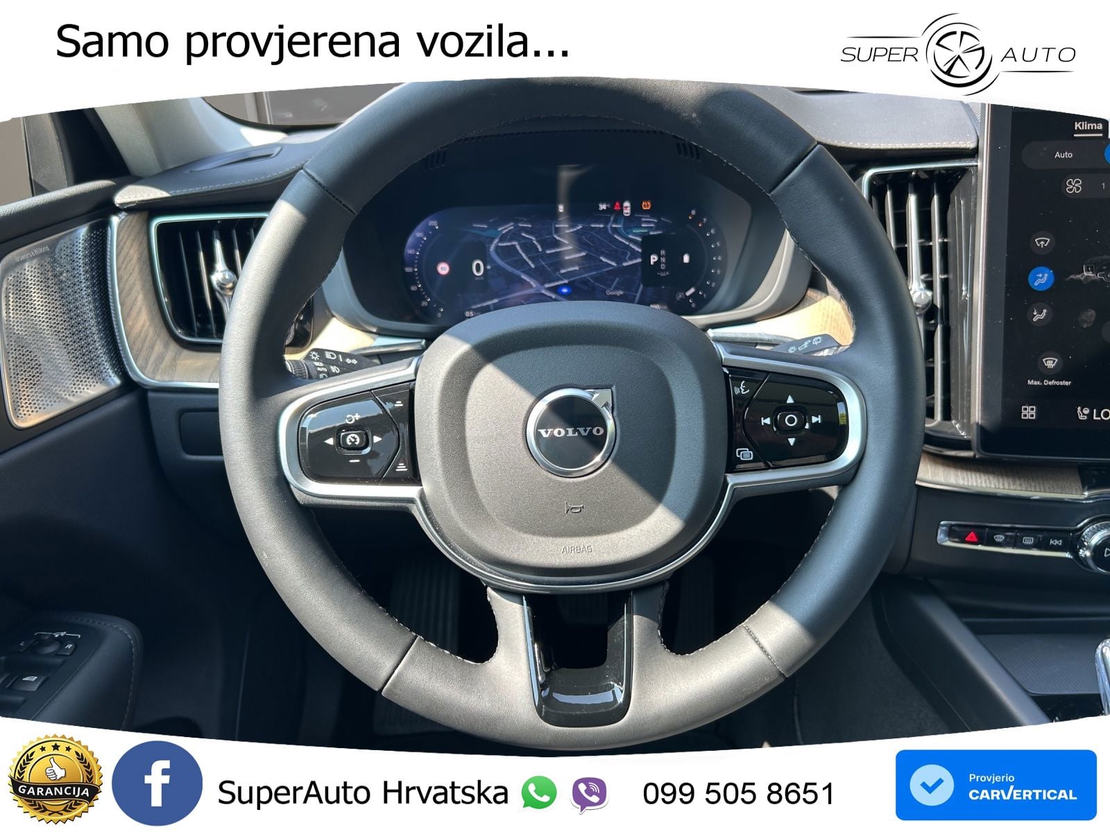 Volvo XC60 B5 Benzin AWD Geartronic ZRAČNI+ACC+4xGR SJED+KAM