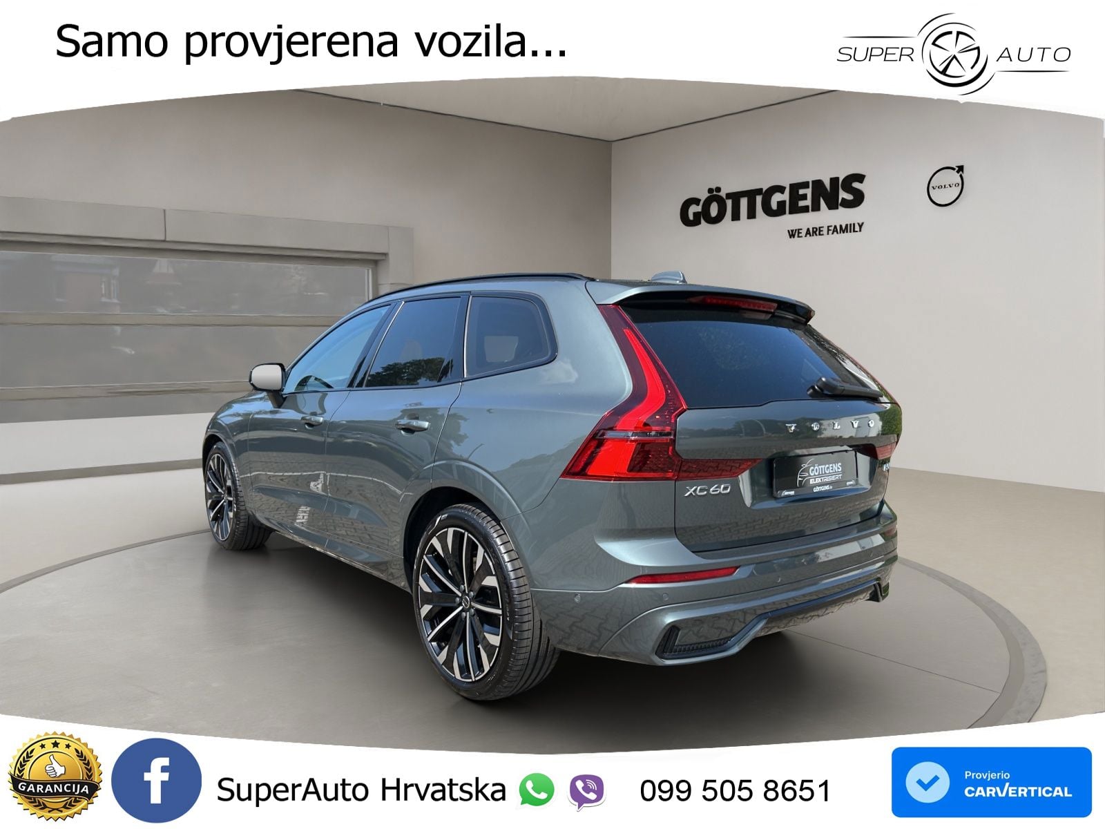 Volvo XC60 B5 Benzin AWD Geartronic ZRAČNI+ACC+4xGR SJED+KAM