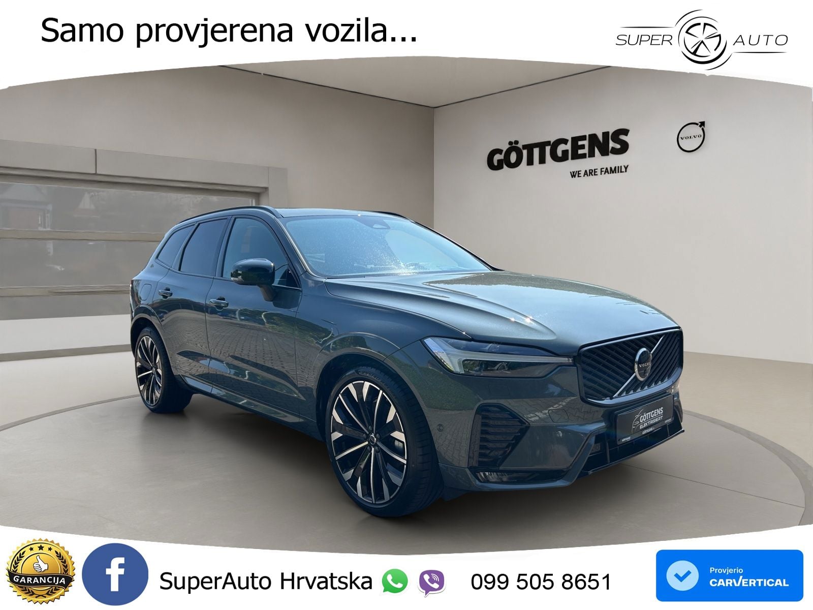Volvo XC60 B5 Benzin AWD Geartronic ZRAČNI+ACC+4xGR SJED+KAM