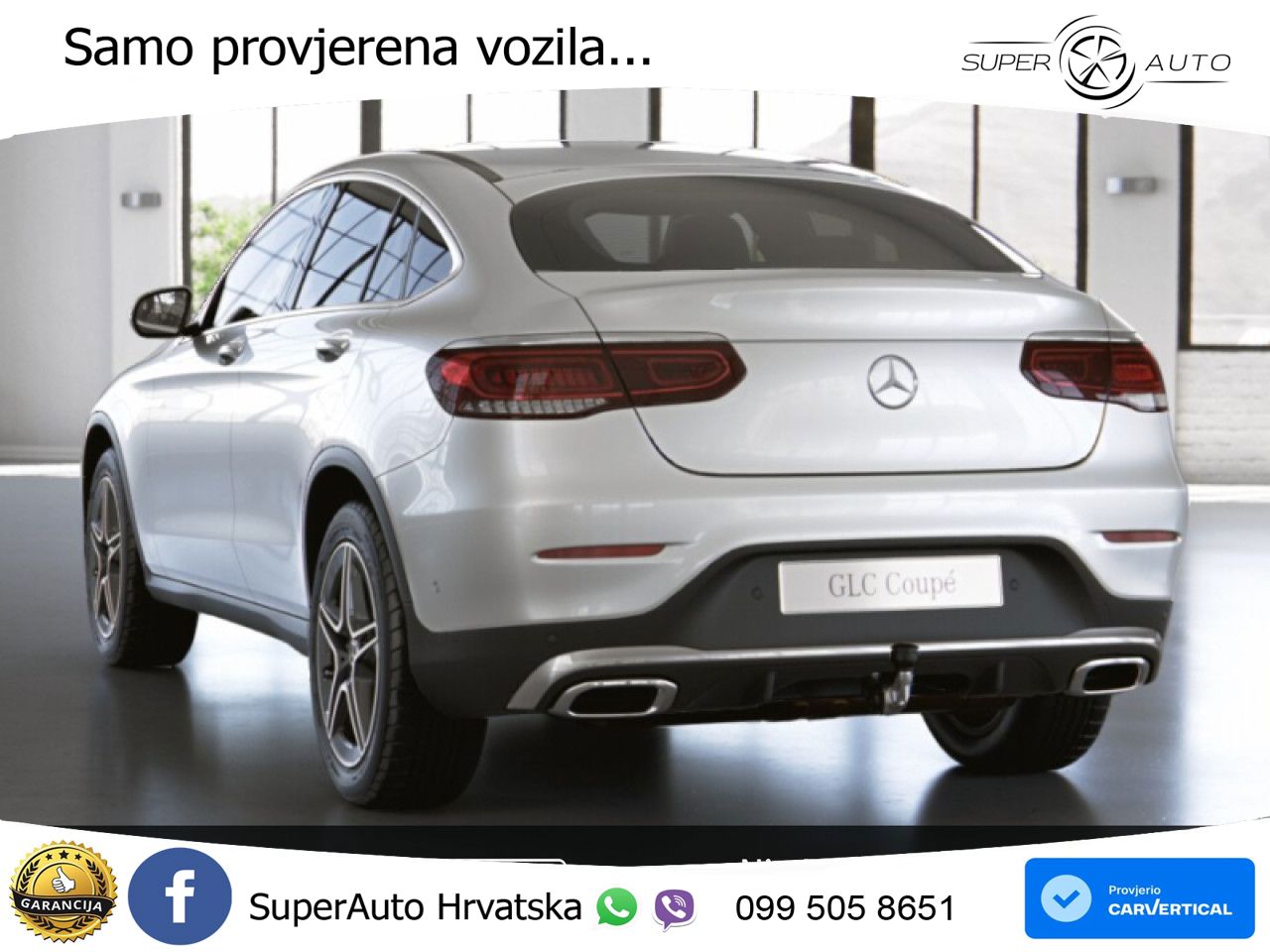 Mercedes GLC Coupe 400d (330 KS) 4MATIC 9G-TRONIC AMG LED+GR SJED+ACC