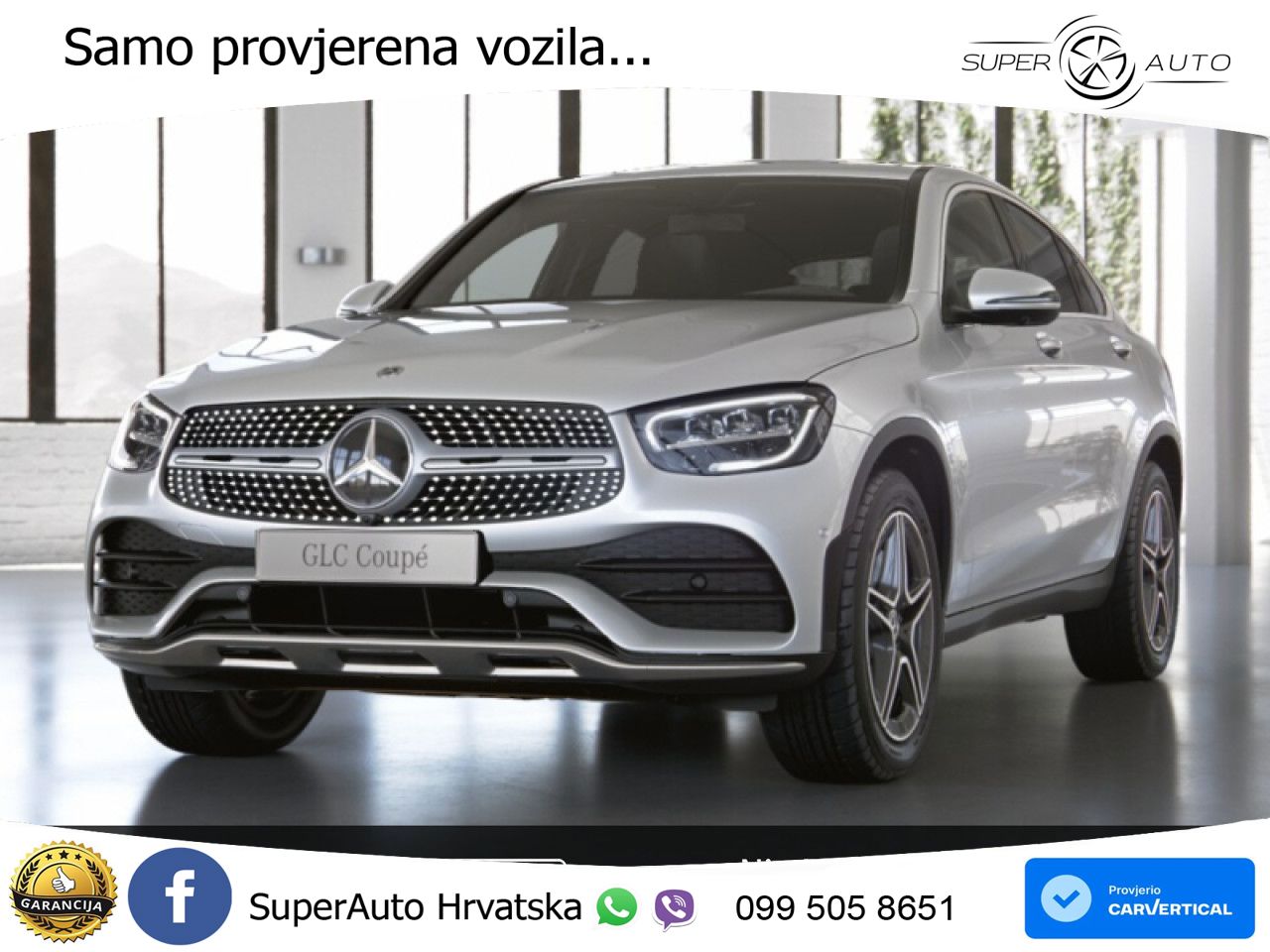 Mercedes GLC Coupe 400d (330 KS) 4MATIC 9G-TRONIC AMG LED+GR SJED+ACC