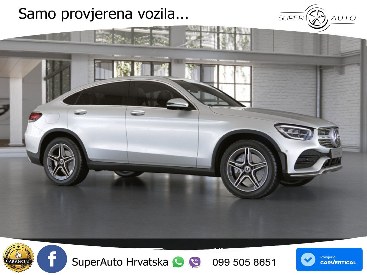 Mercedes GLC Coupe 400d (330 KS) 4MATIC 9G-TRONIC AMG LED+GR SJED+ACC