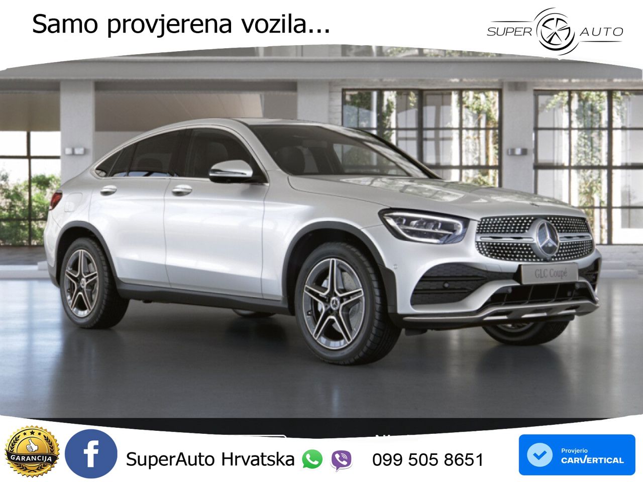 Mercedes GLC Coupe 400d (330 KS) 4MATIC 9G-TRONIC AMG LED+GR SJED+ACC
