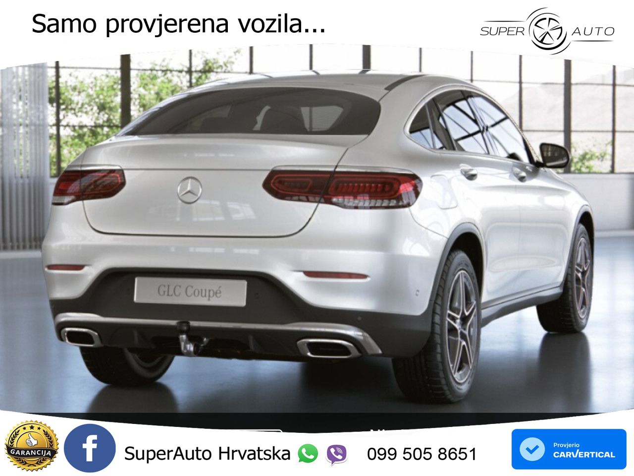 Mercedes GLC Coupe 400d (330 KS) 4MATIC 9G-TRONIC AMG LED+GR SJED+ACC