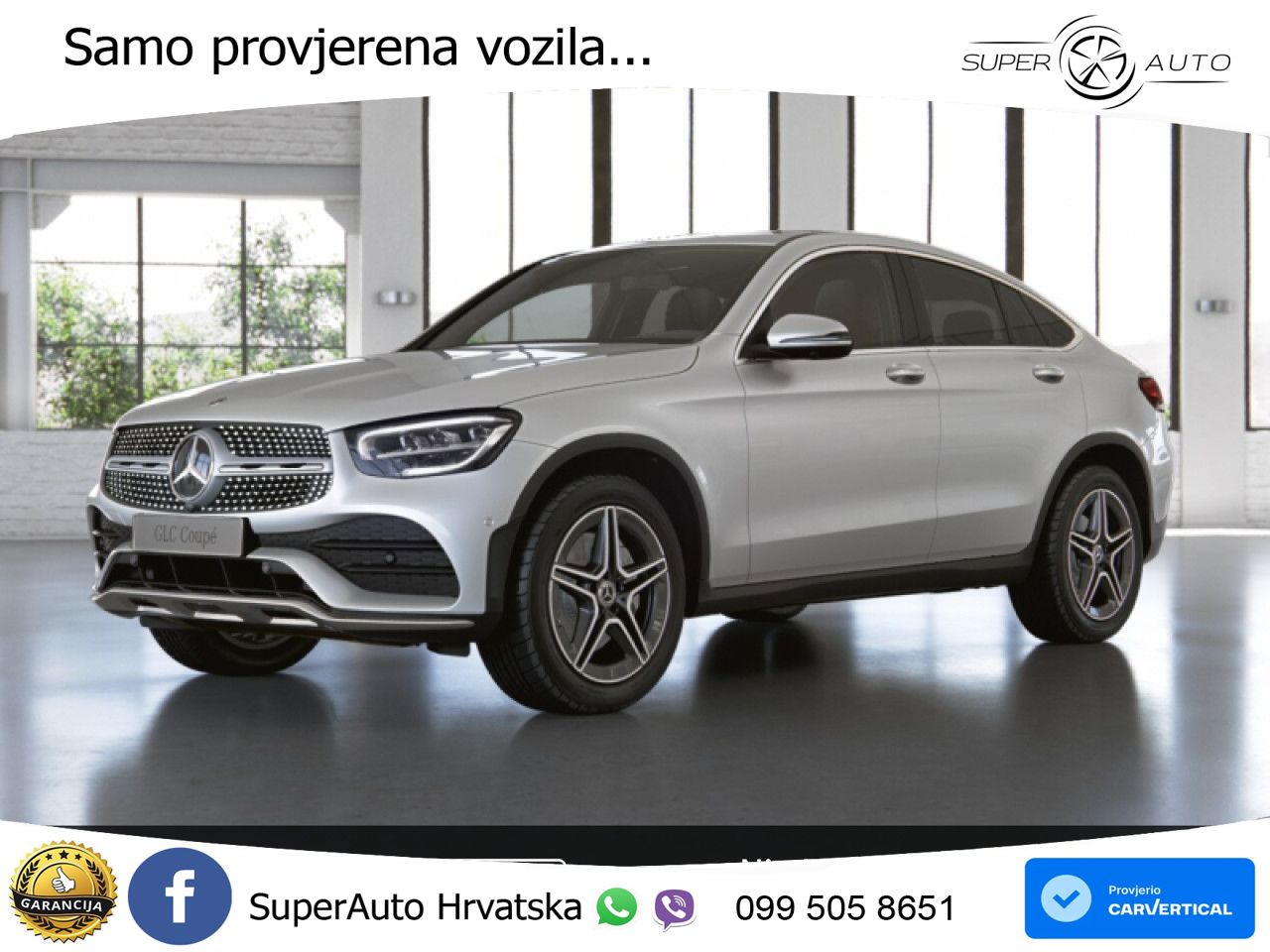 Mercedes GLC Coupe 400d (330 KS) 4MATIC 9G-TRONIC AMG LED+GR SJED+ACC