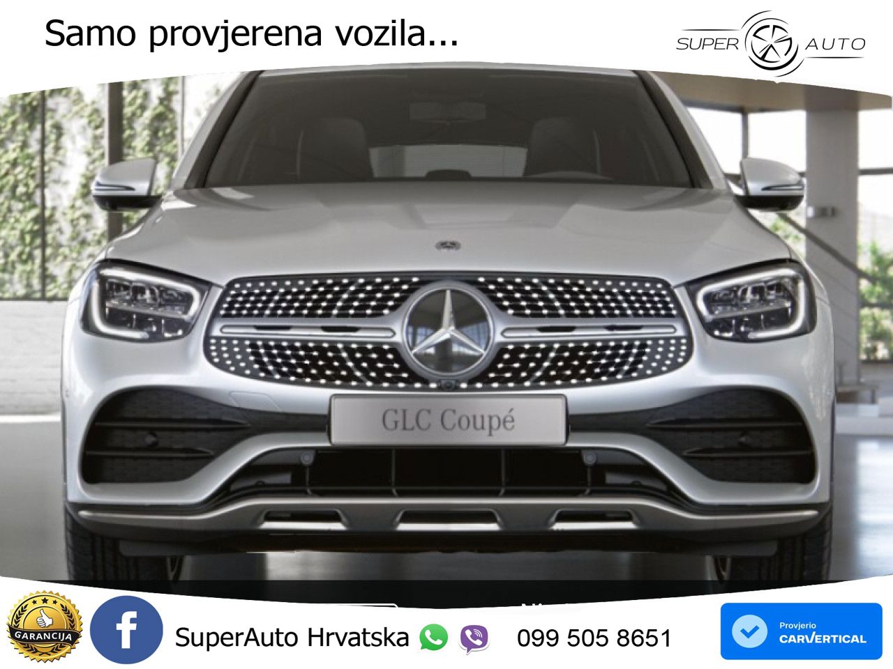 Mercedes GLC Coupe 400d (330 KS) 4MATIC 9G-TRONIC AMG LED+GR SJED+ACC