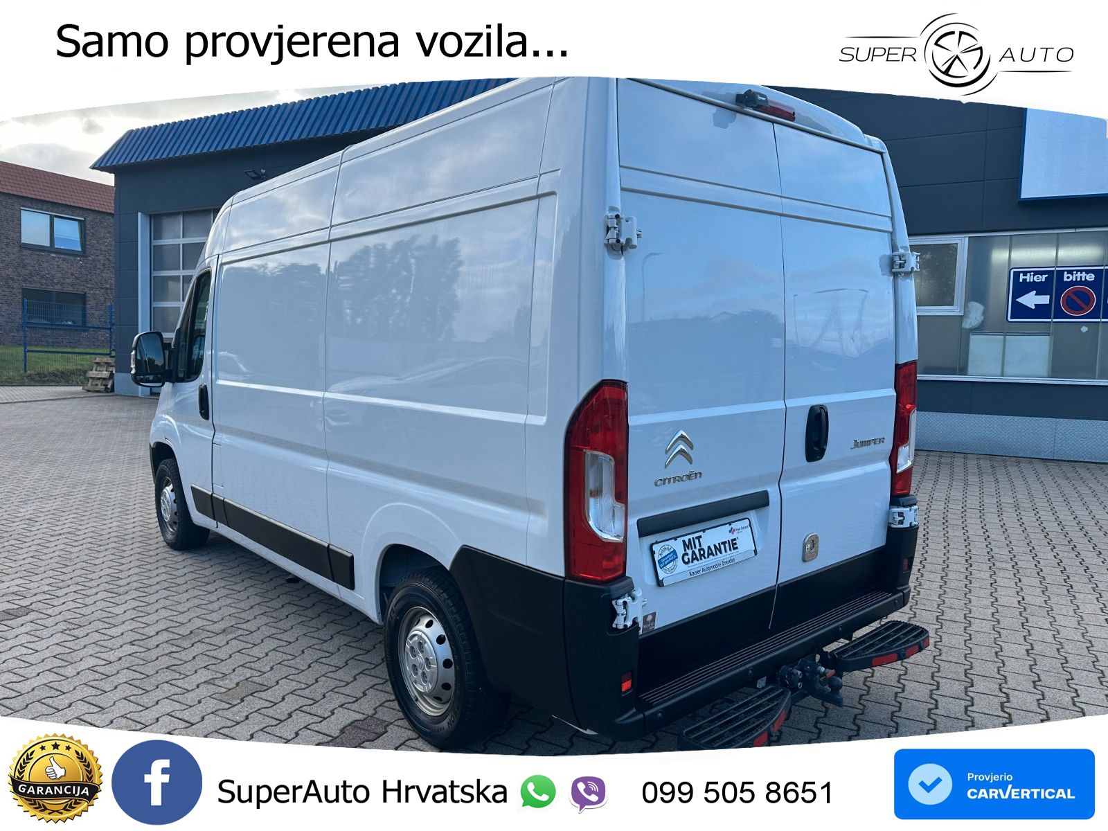 Citroën Jumper Handwerker-Umbau 35 L2H2 Control BlueHDi1 140 KS