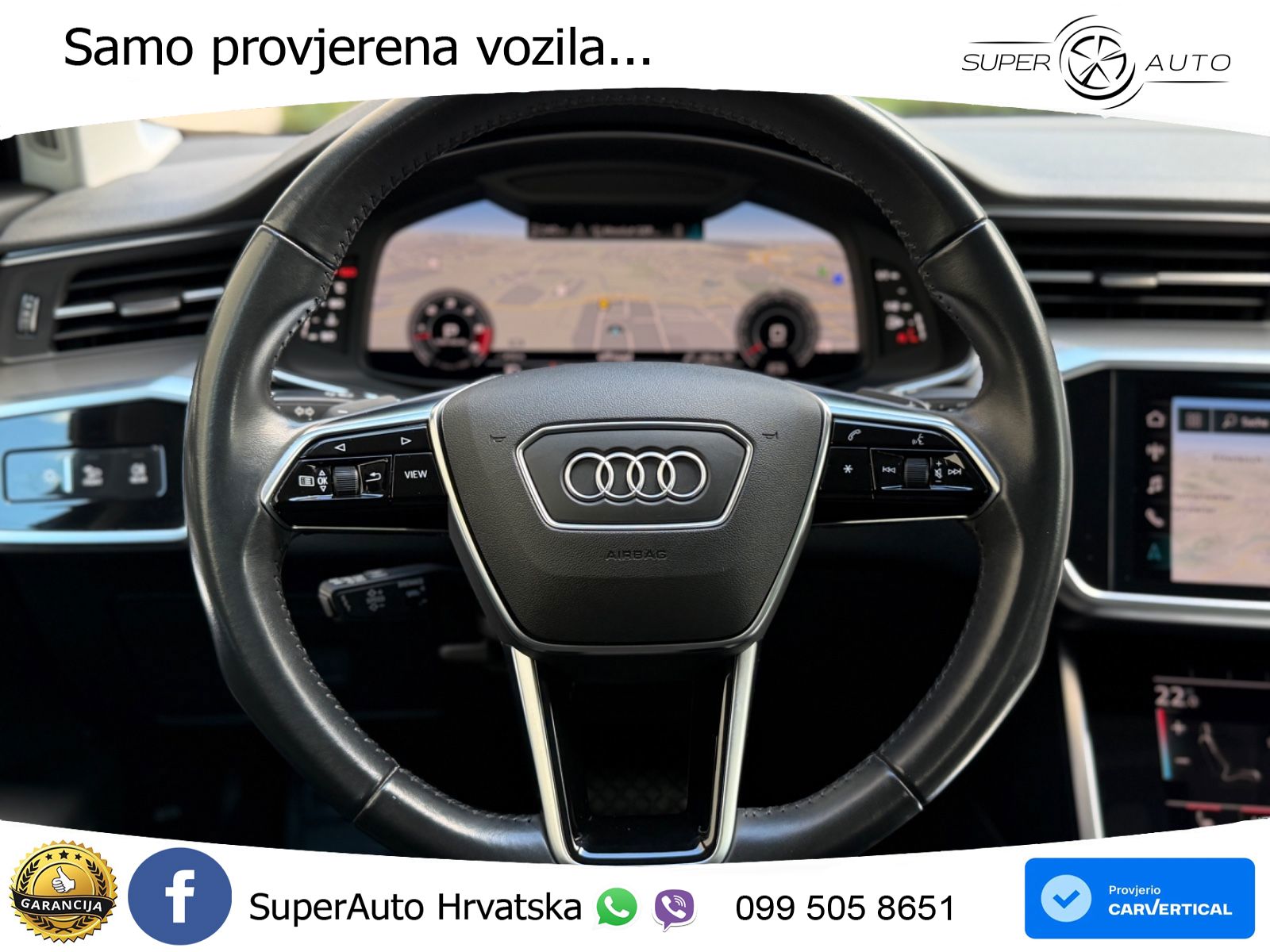 Audi A6 50 TDI V6 (286 KS) quattro tiptronic LED+GR SJED+ACC