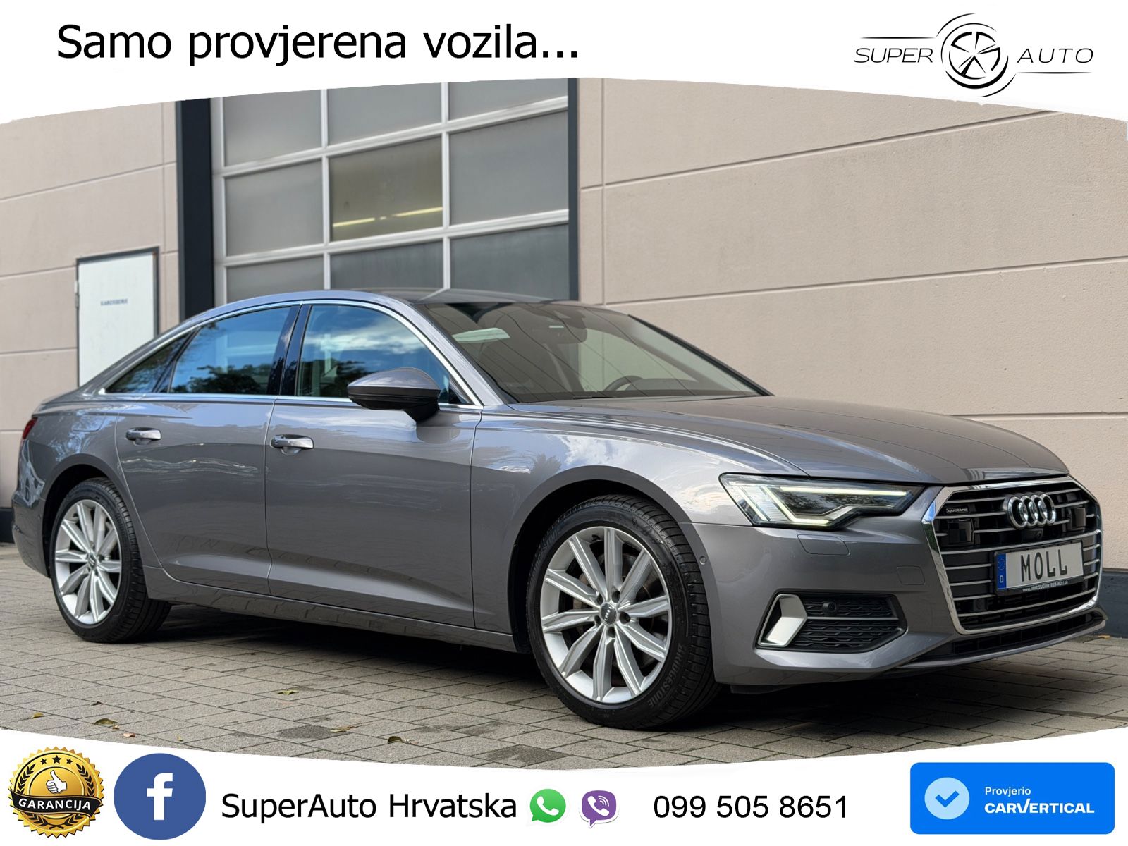 Audi A6 50 TDI V6 (286 KS) quattro tiptronic LED+GR SJED+ACC