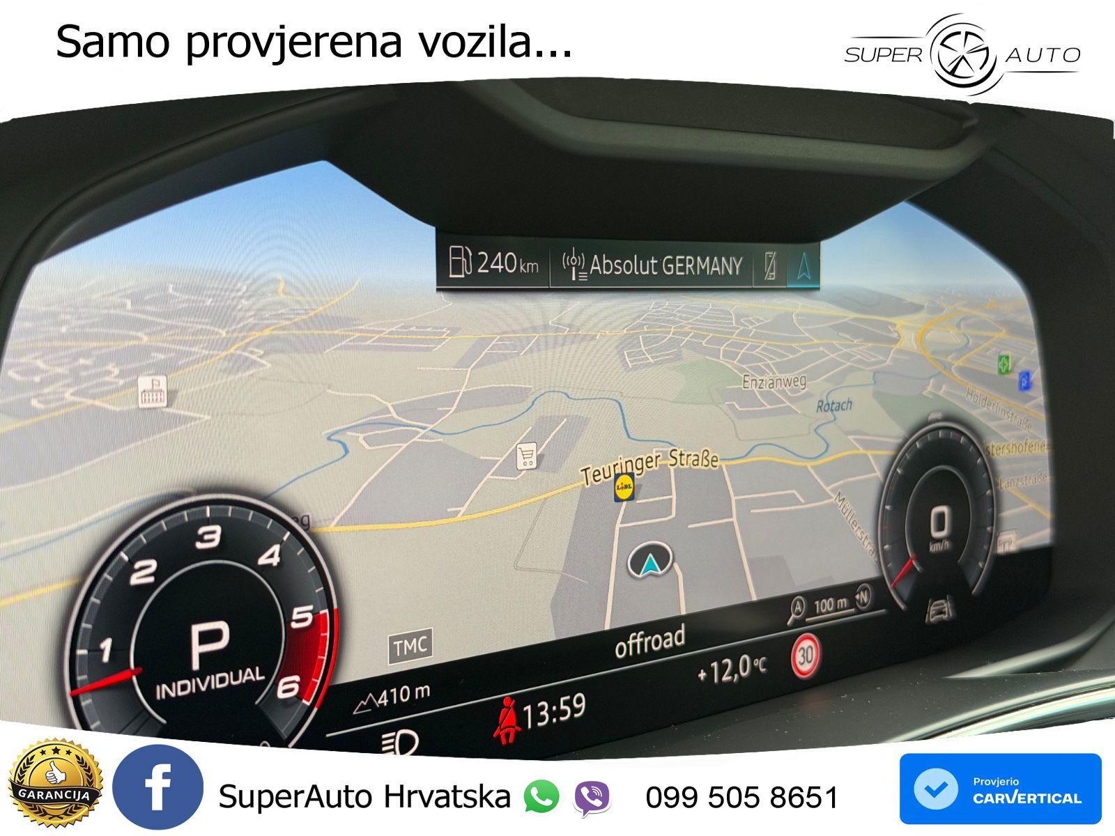 Audi A6 50 TDI V6 (286 KS) quattro tiptronic LED+GR SJED+ACC
