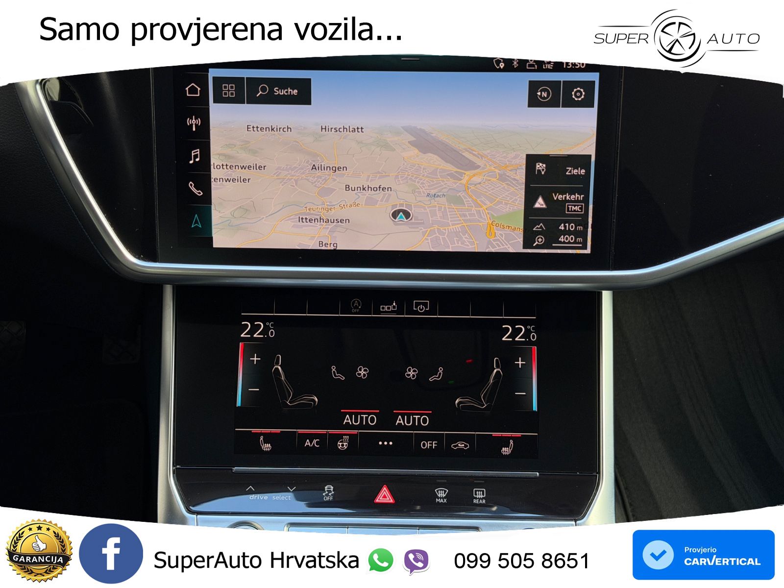 Audi A6 50 TDI V6 (286 KS) quattro tiptronic LED+GR SJED+ACC