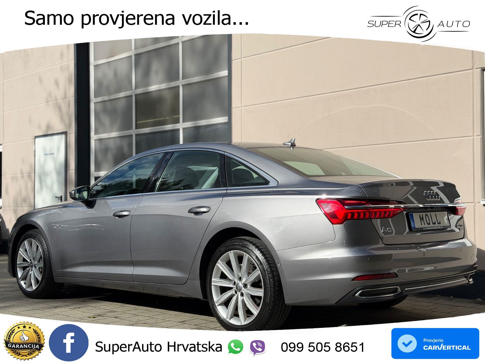 Audi A6 50 TDI V6 (286 KS) quattro tiptronic LED+GR SJED+ACC