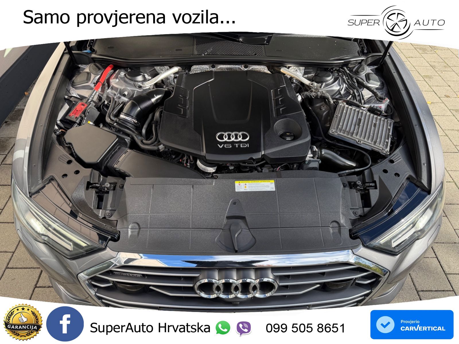 Audi A6 50 TDI V6 (286 KS) quattro tiptronic LED+GR SJED+ACC