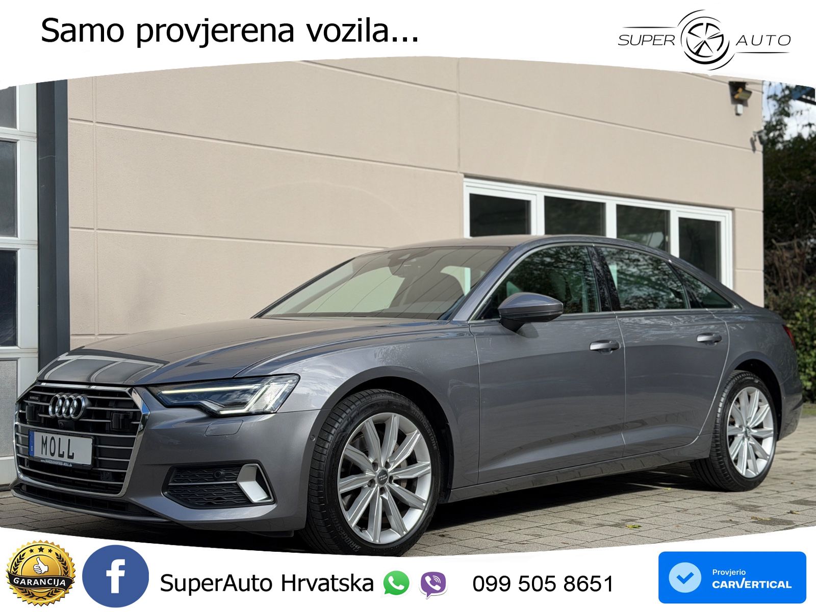 Audi A6 50 TDI V6 (286 KS) quattro tiptronic LED+GR SJED+ACC