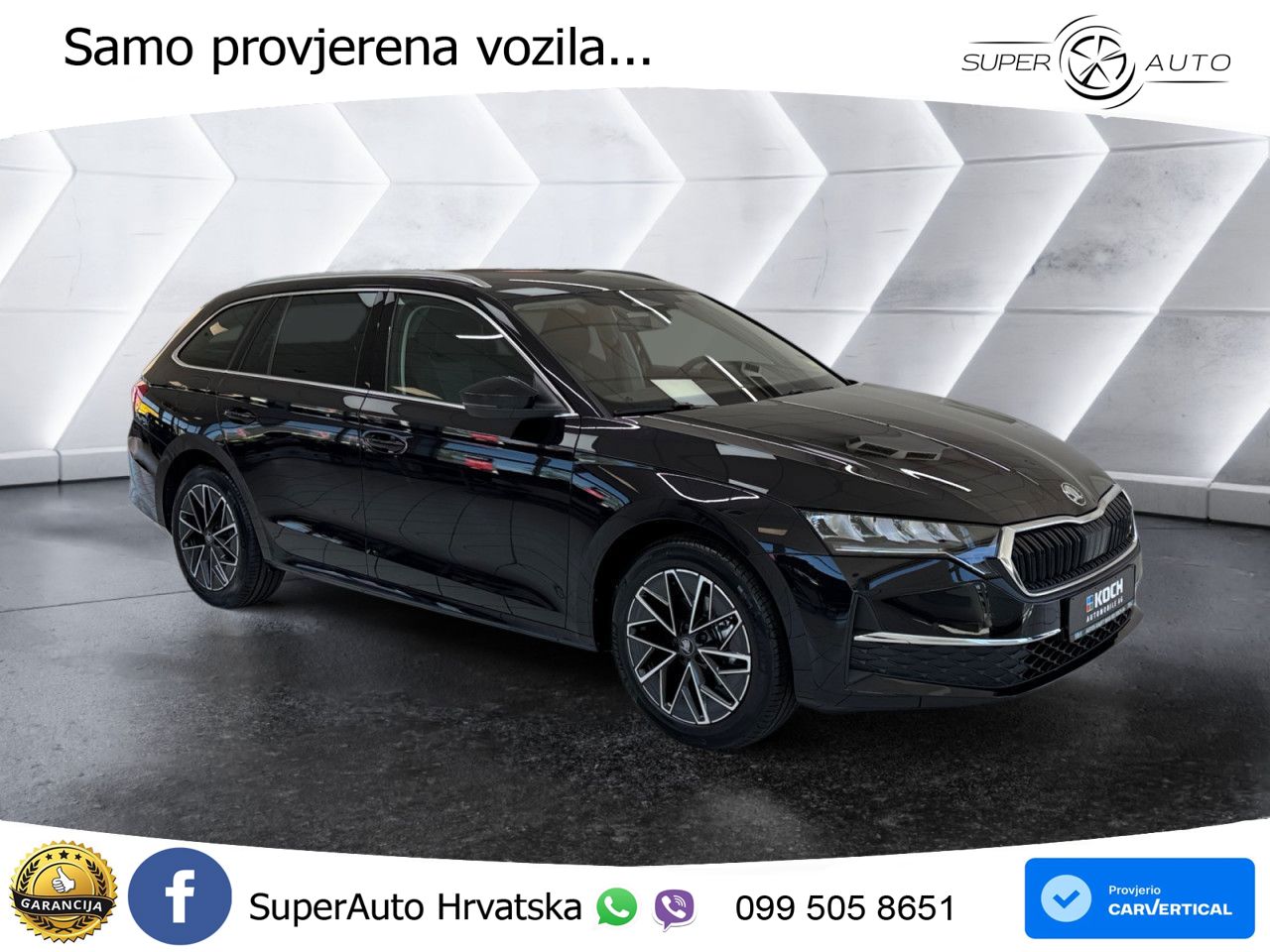 Škoda Octavia Combi 1.5 TSI (150 KS) DSG LED+GR SJED+ACC