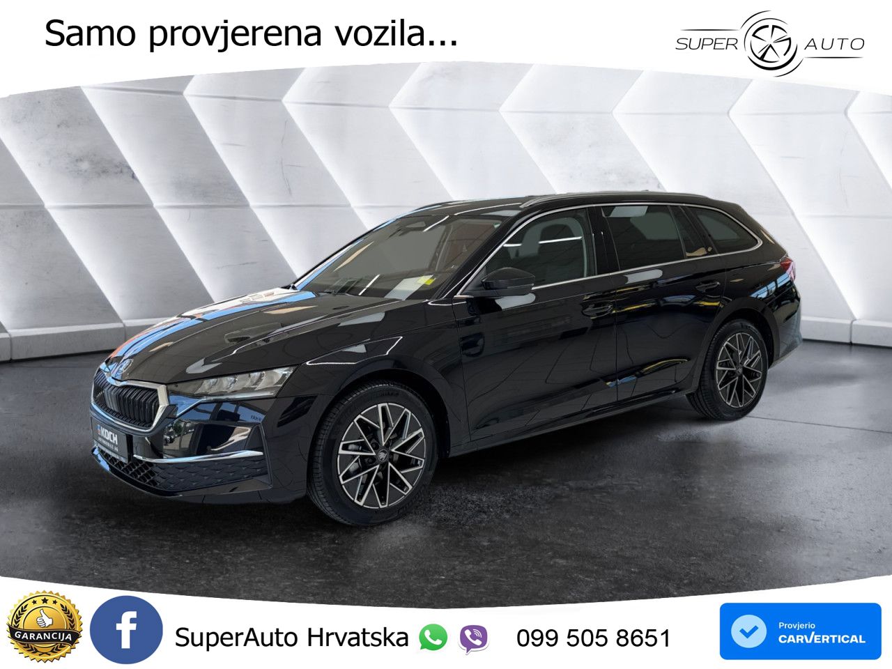 Škoda Octavia Combi 1.5 TSI (150 KS) DSG LED+GR SJED+ACC