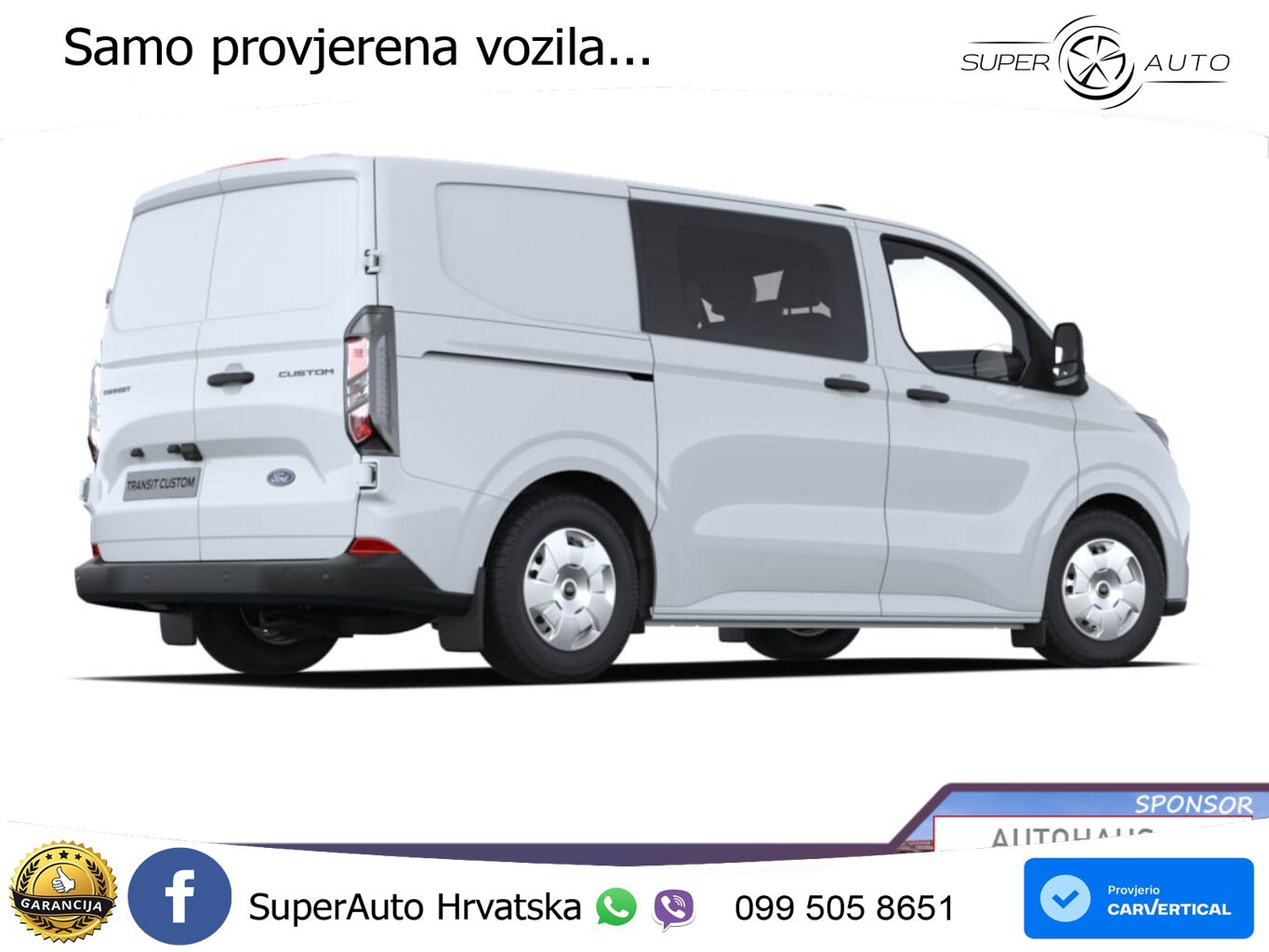 Ford Transit Custom DCiV Trend L1 LED SHZ UVP-39%* 150 KS