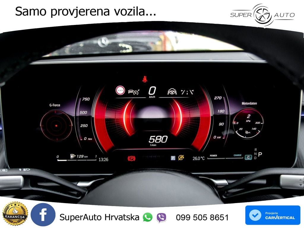 Mercedes S 450d (367 KS) EQ Boost 4MATIC 9G-TRONIC AMG ZRAČNI+ACC+GR SJED+KAM+PANO