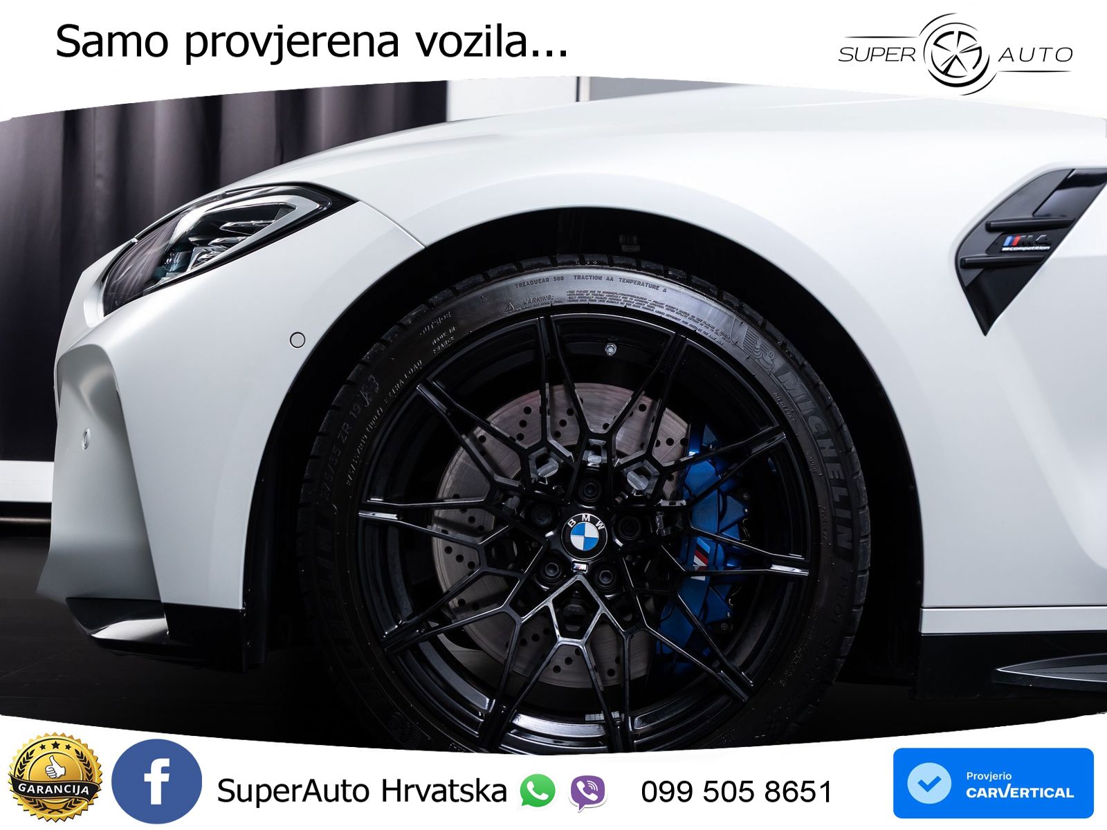 BMW M4 Competition 3.0 (510 KS) Steptronic LED+GR SJED+ACC