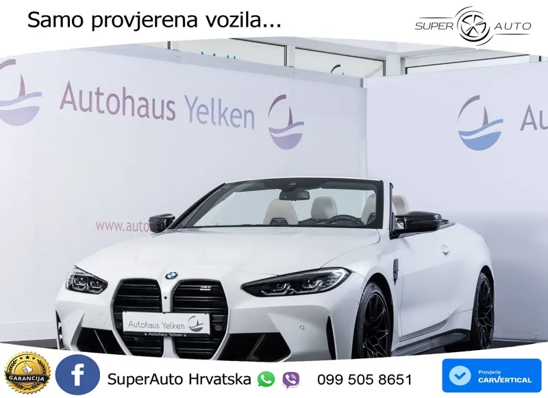 BMW M4 Competition 3.0 (510 KS) Steptronic LED+GR SJED+ACC