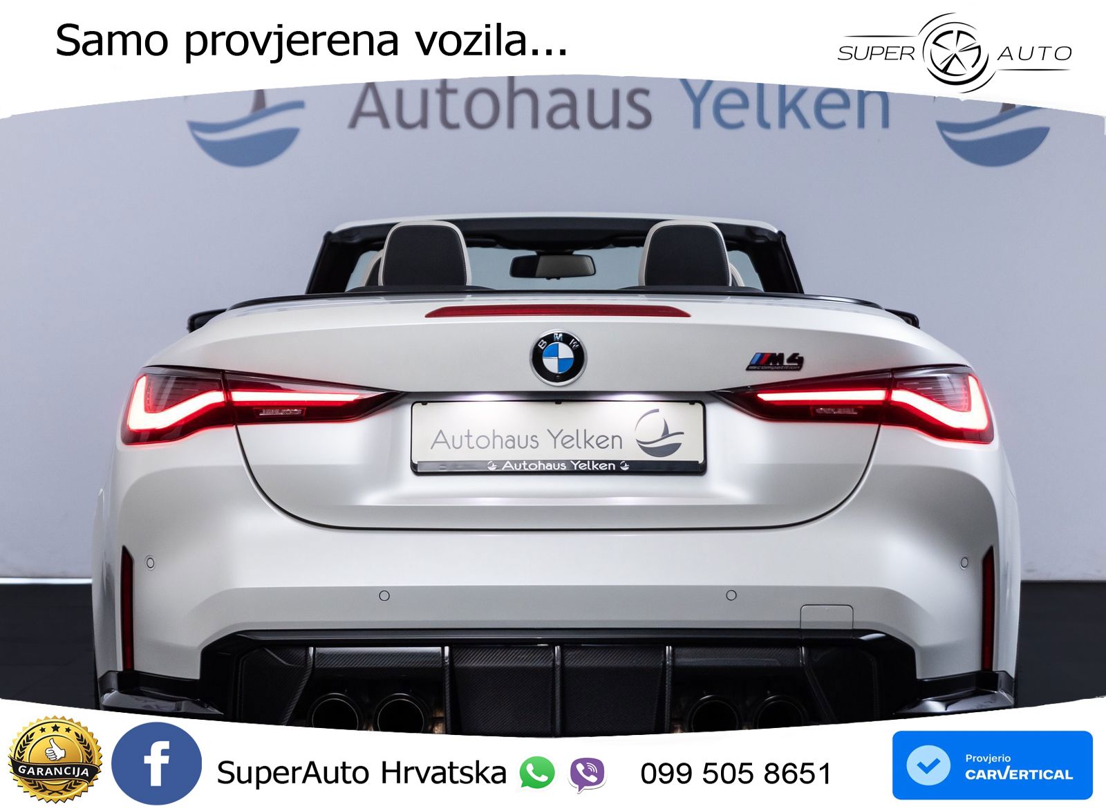BMW M4 Competition 3.0 (510 KS) Steptronic LED+GR SJED+ACC