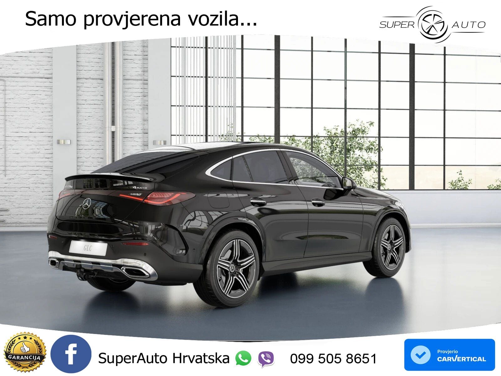 Mercedes GLC Coupe 220d (197 KS) 4MATIC 9G-TRONIC AMG ACC+GR SJED+360+PANO