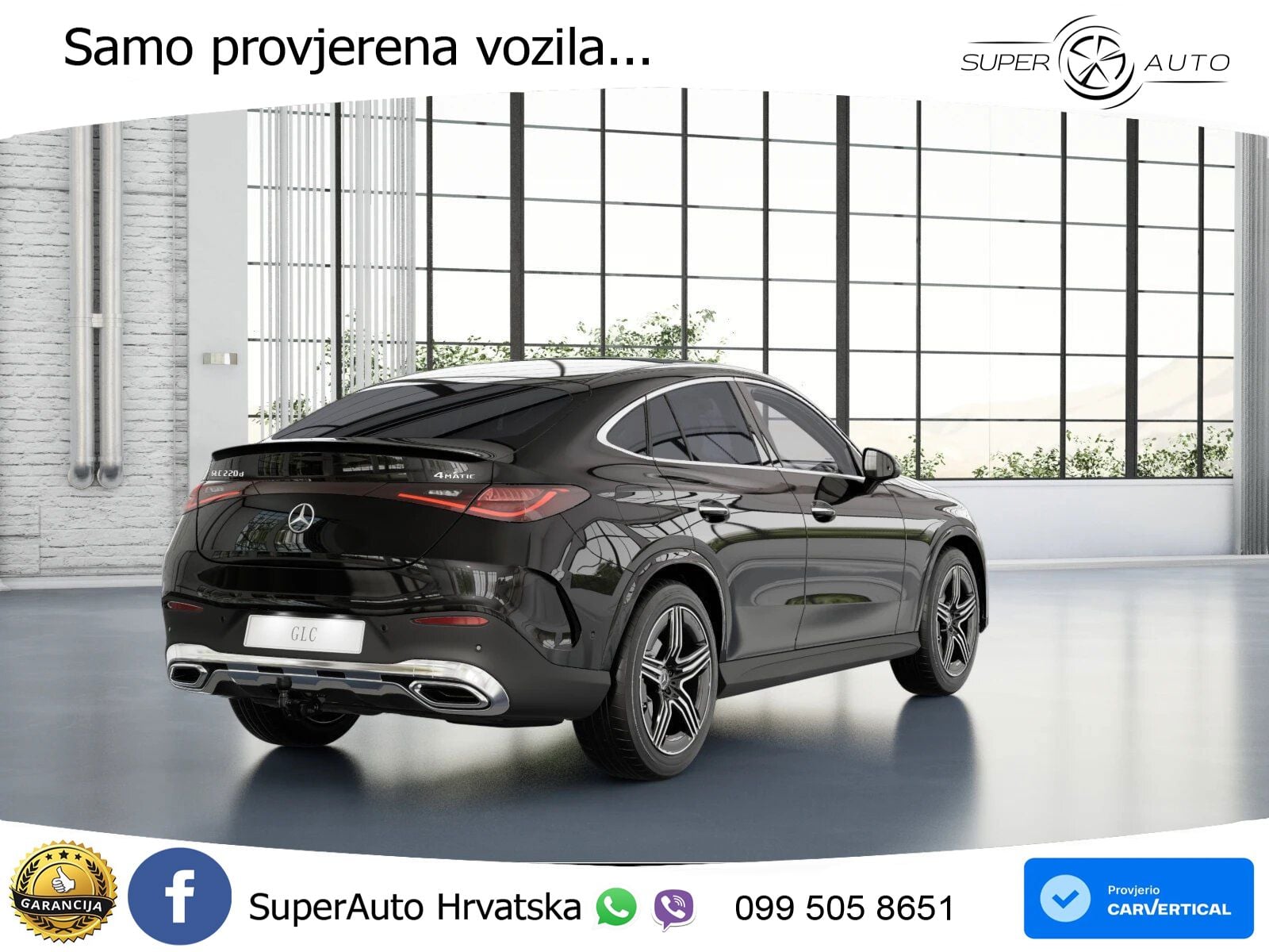 Mercedes GLC Coupe 220d (197 KS) 4MATIC 9G-TRONIC AMG ACC+GR SJED+360+PANO