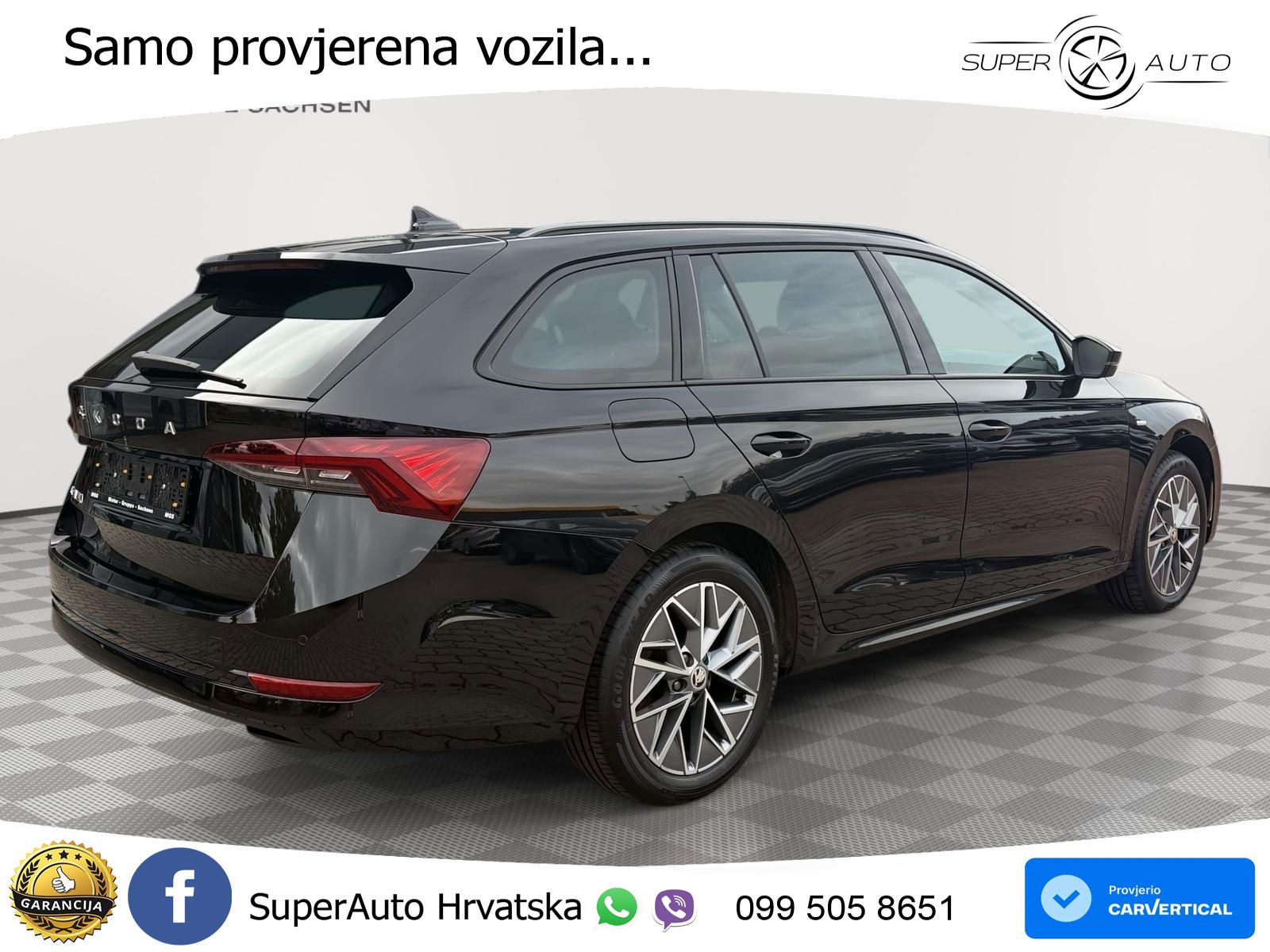 Škoda Octavia Combi 2.0 TDI (150 KS) DSG LED+GR SJED+ACC