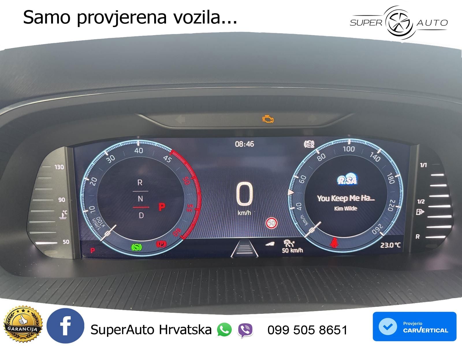 Škoda Octavia Combi 2.0 TDI (150 KS) DSG LED+GR SJED+ACC