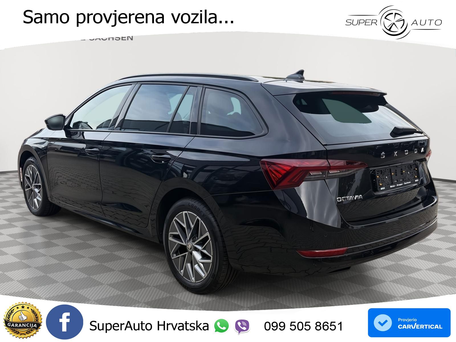 Škoda Octavia Combi 2.0 TDI (150 KS) DSG LED+GR SJED+ACC