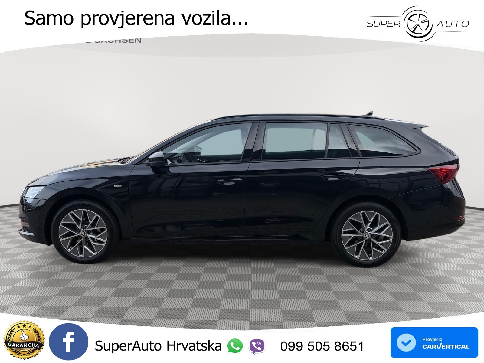 Škoda Octavia Combi 2.0 TDI (150 KS) DSG LED+GR SJED+ACC