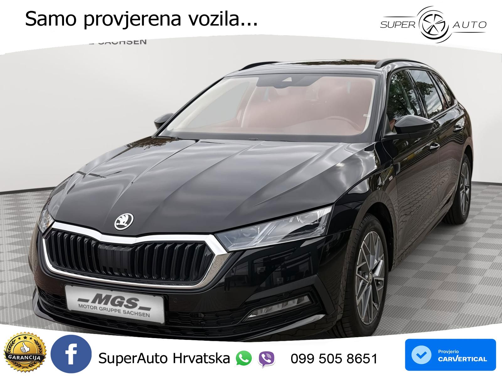 Škoda Octavia Combi 2.0 TDI (150 KS) DSG LED+GR SJED+ACC