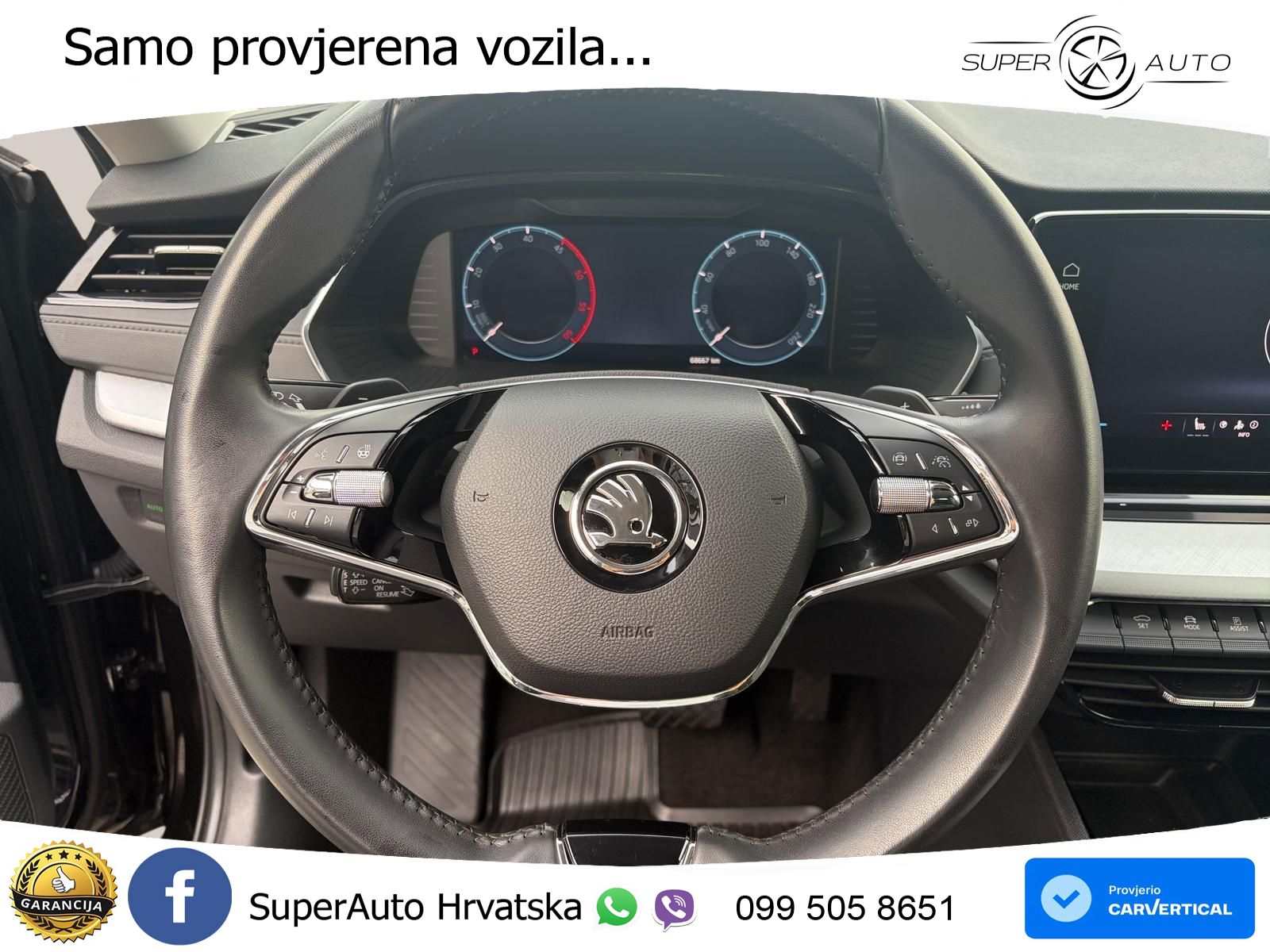 Škoda Octavia Combi 2.0 TDI (150 KS) DSG LED+GR SJED+ACC