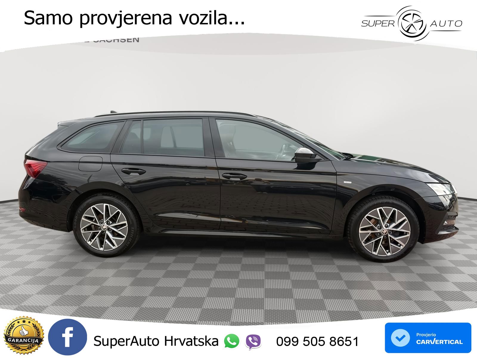 Škoda Octavia Combi 2.0 TDI (150 KS) DSG LED+GR SJED+ACC