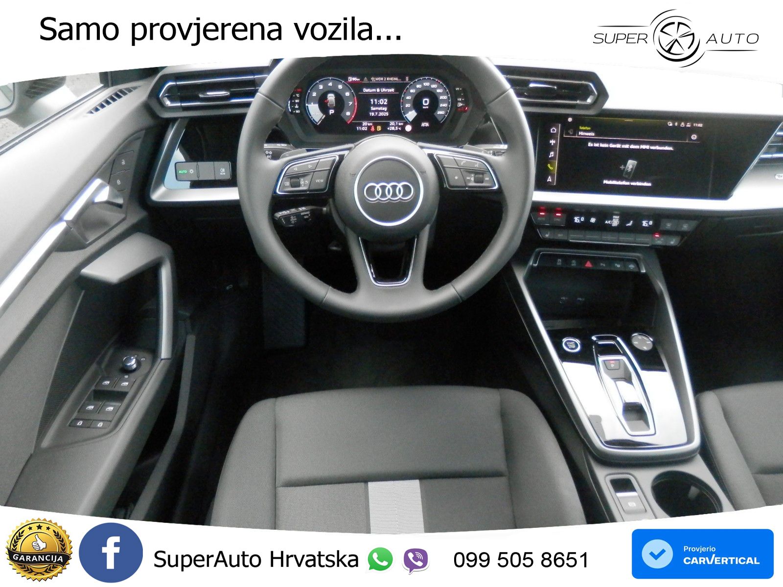 Audi A3 Sportback 30 TFSI (116 KS) Mild Hybrid S tronic