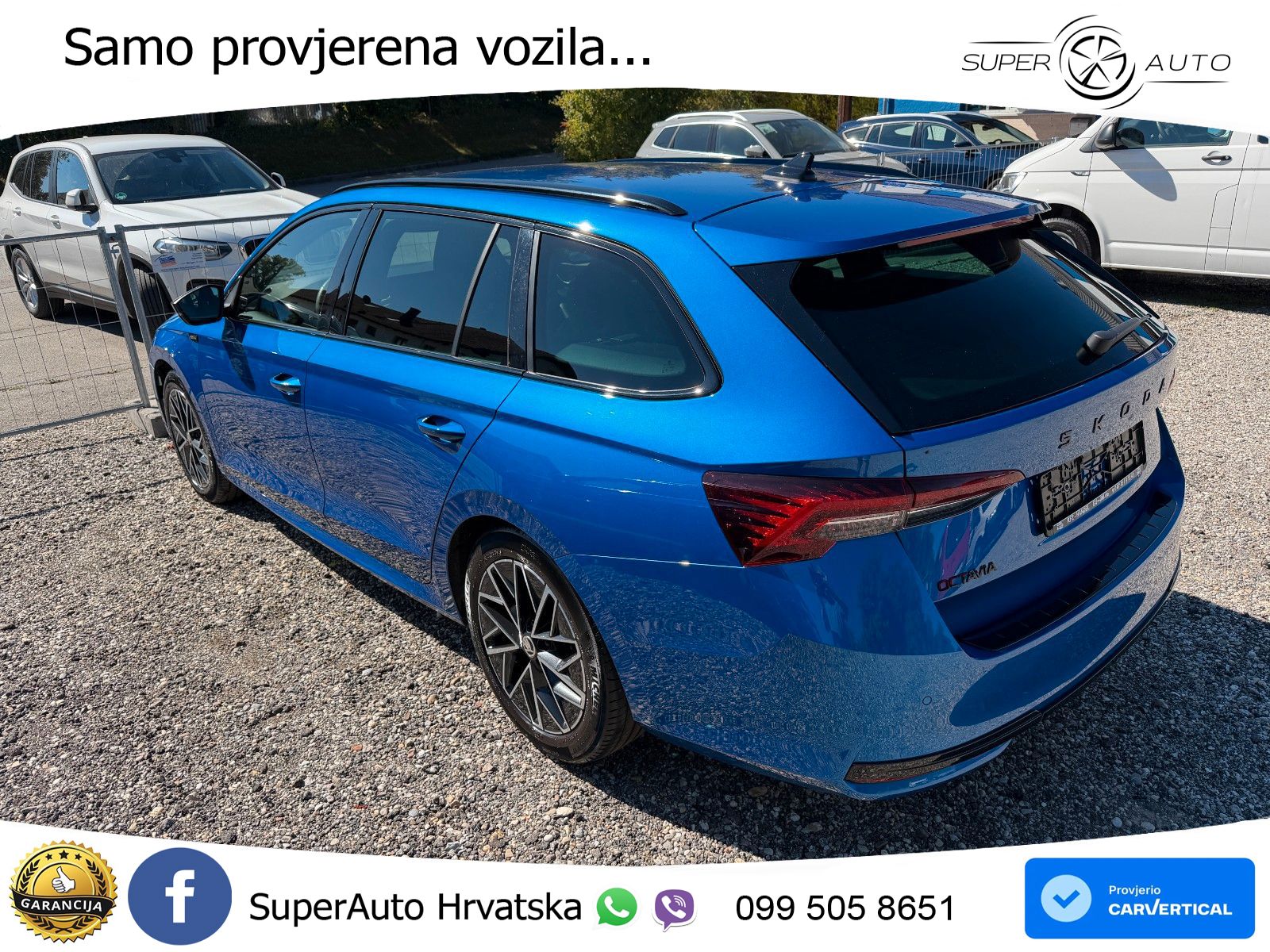 Škoda Octavia Combi 2.0 TDI (150 KS) DSG SportLine LED+GR SJED+ACC