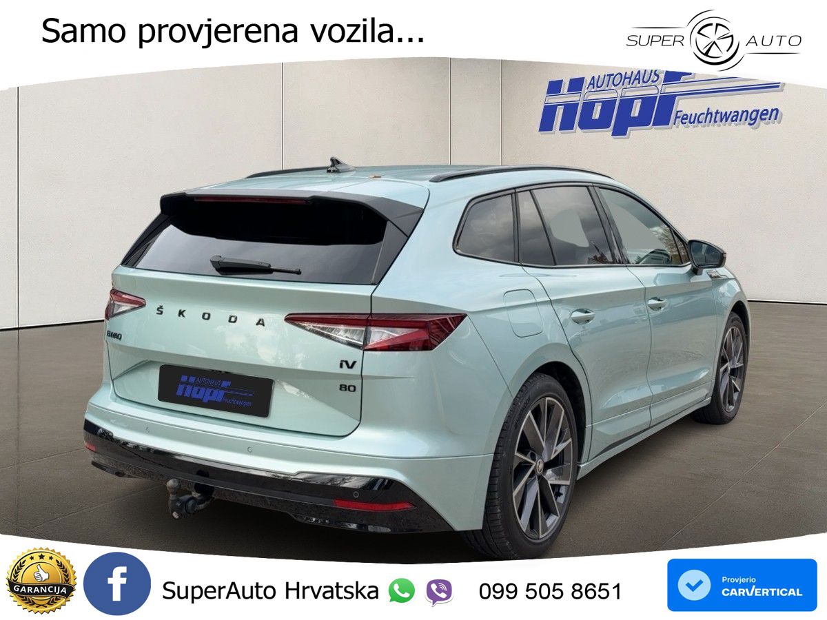 Škoda Enyaq iV 80 82 kWh (204 KS)
