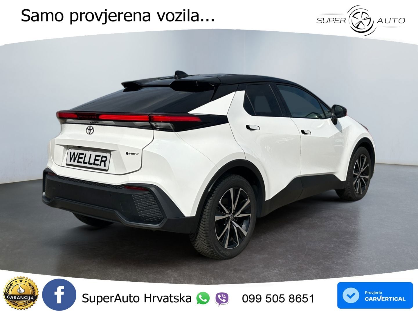 Toyota C-HR 1.8 (140 KS) Hybrid e-CVT Teamplayer LED+GR SJED+ACC
