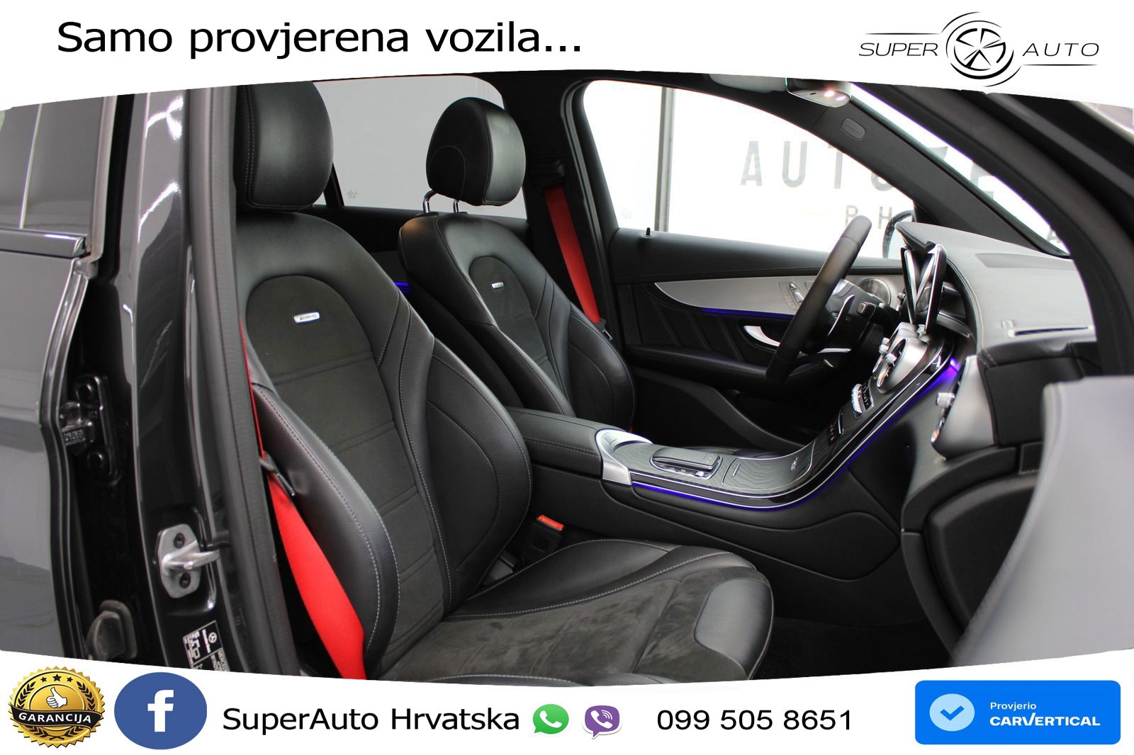 Mercedes AMG GLC 63 S V8 (510 KS) 4MATIC+ MCT ACC+HEAD+4xGR SJED+360+PANO