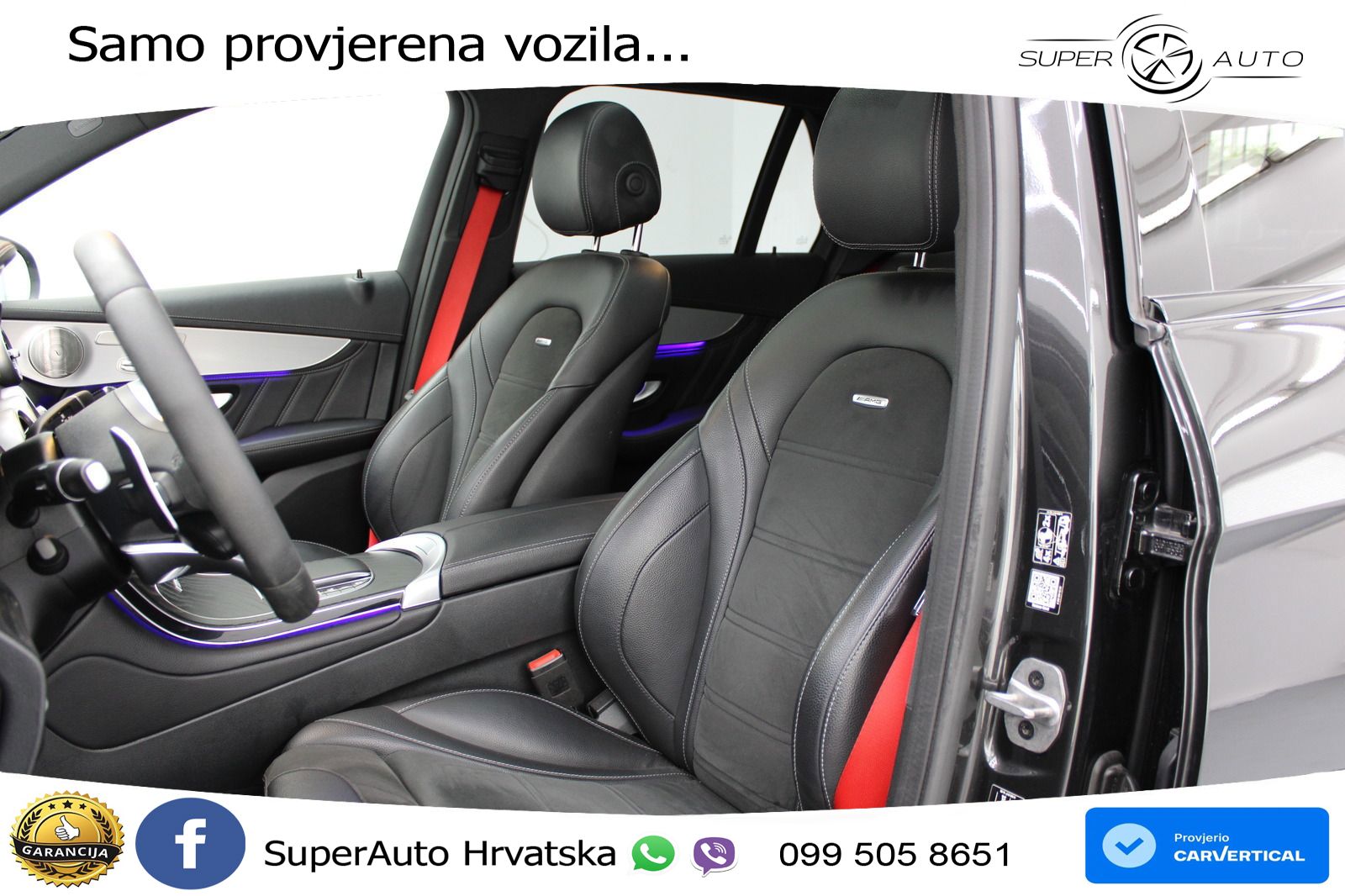 Mercedes AMG GLC 63 S V8 (510 KS) 4MATIC+ MCT ACC+HEAD+4xGR SJED+360+PANO