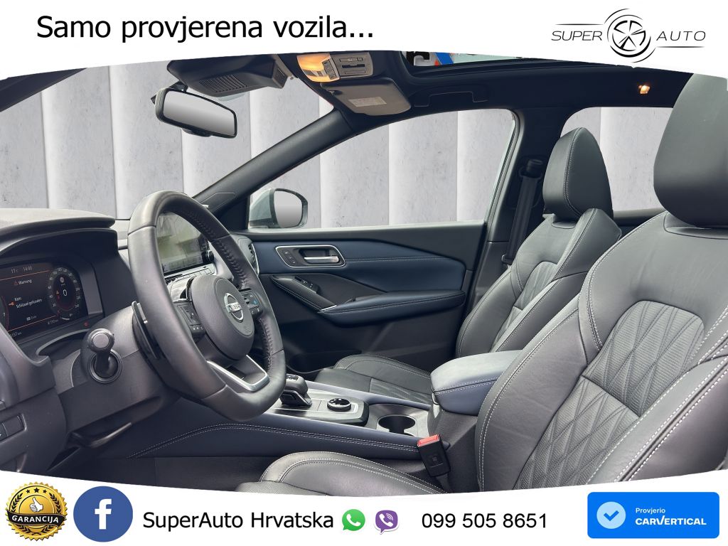 Nissan Qashqai 1.3 DIG-T (158 KS) 4x4 Xtronic Tekna ACC+HEAD+GR SJED+360+PANO