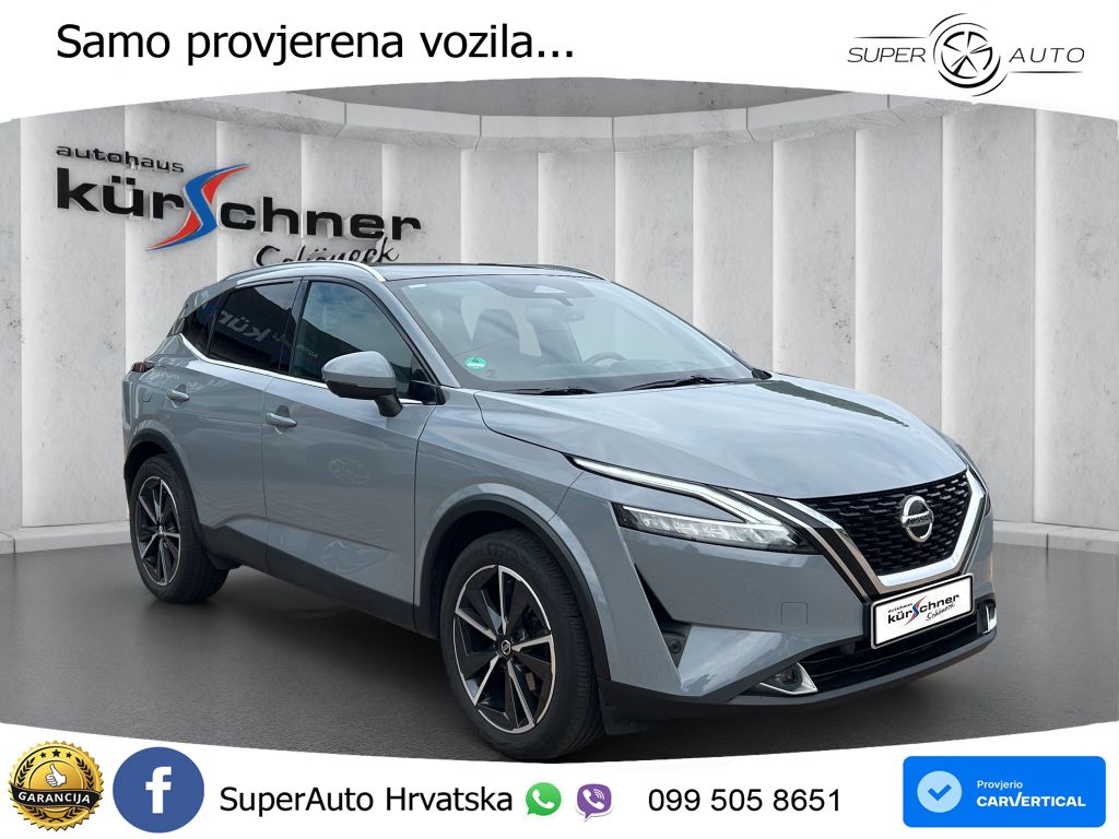 Nissan Qashqai 1.3 DIG-T (158 KS) 4x4 Xtronic Tekna ACC+HEAD+GR SJED+360+PANO
