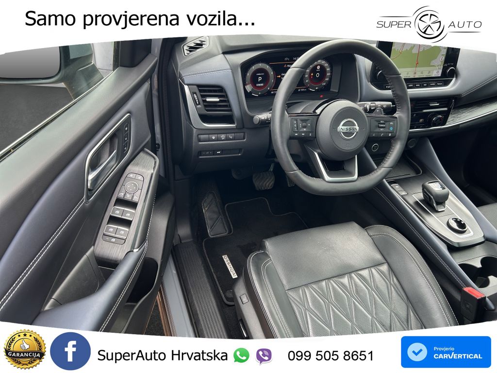 Nissan Qashqai 1.3 DIG-T (158 KS) 4x4 Xtronic Tekna ACC+HEAD+GR SJED+360+PANO