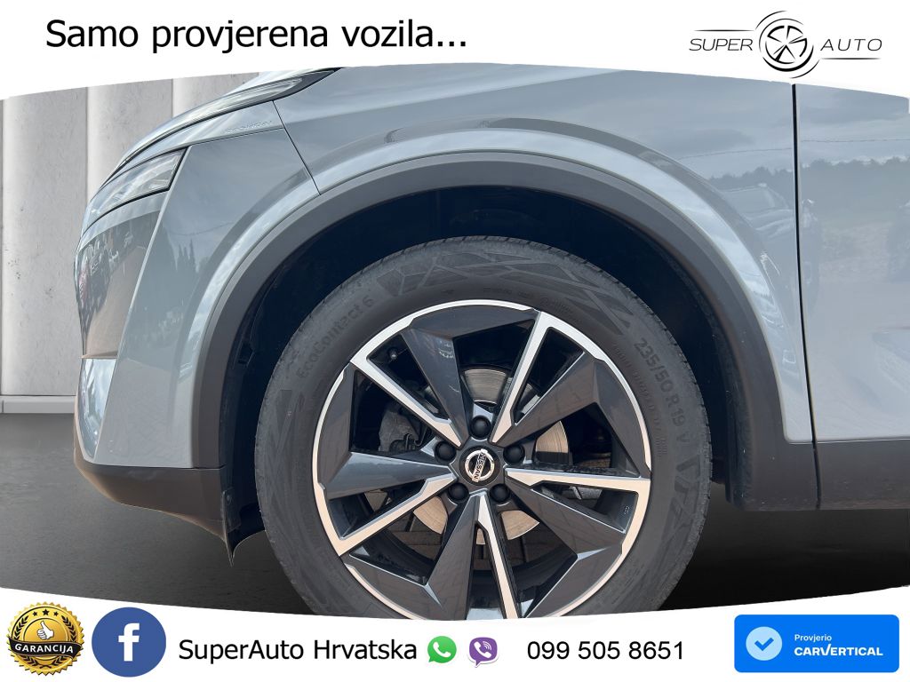 Nissan Qashqai 1.3 DIG-T (158 KS) 4x4 Xtronic Tekna ACC+HEAD+GR SJED+360+PANO
